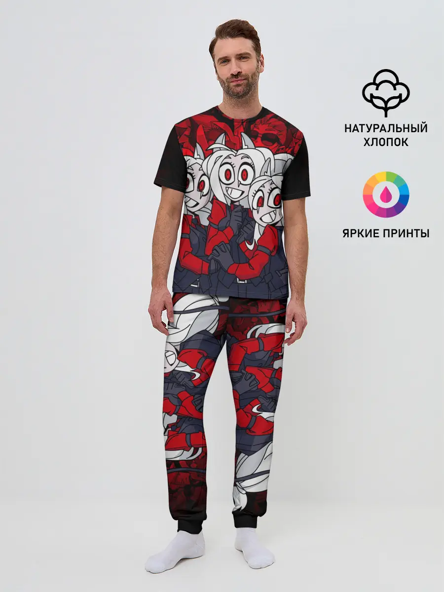 Мужская пижама с брюками / HELLTAKER CERBERUS