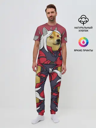 Мужская пижама с брюками / ХЕЛЛТЕЙКЕР ДОГГО