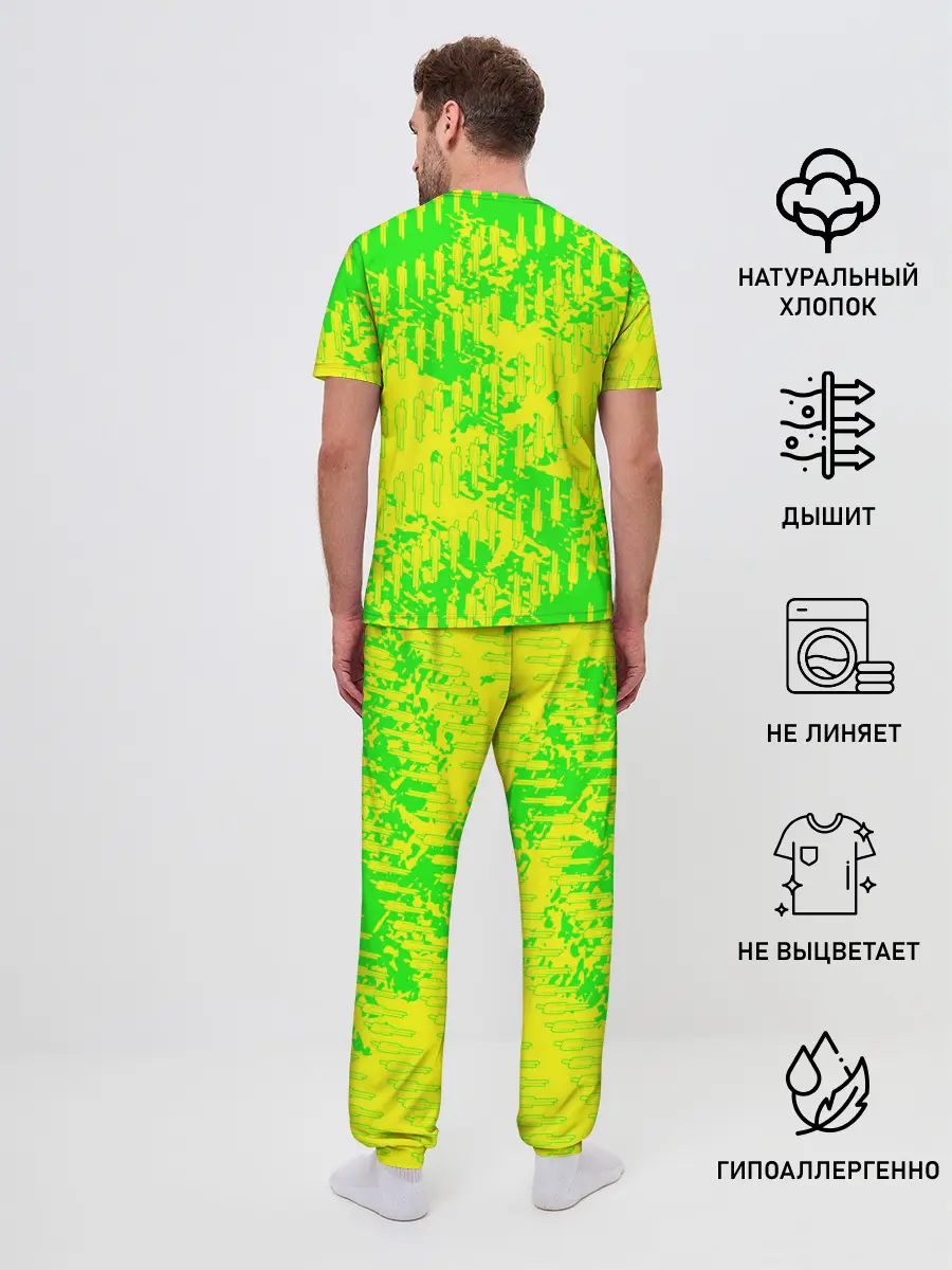 Мужская пижама с брюками / билли айлиш