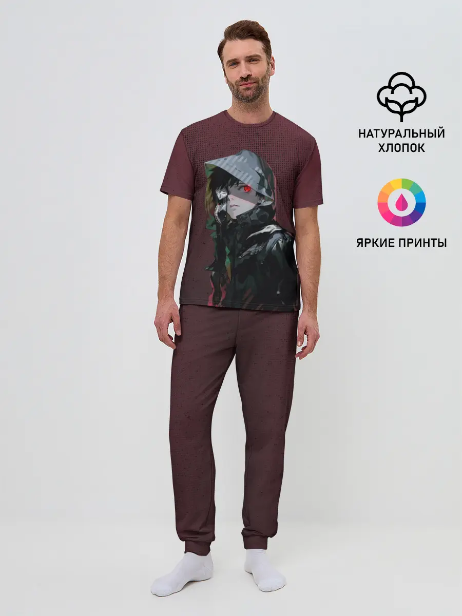 Мужская пижама с брюками / Токийский Гуль