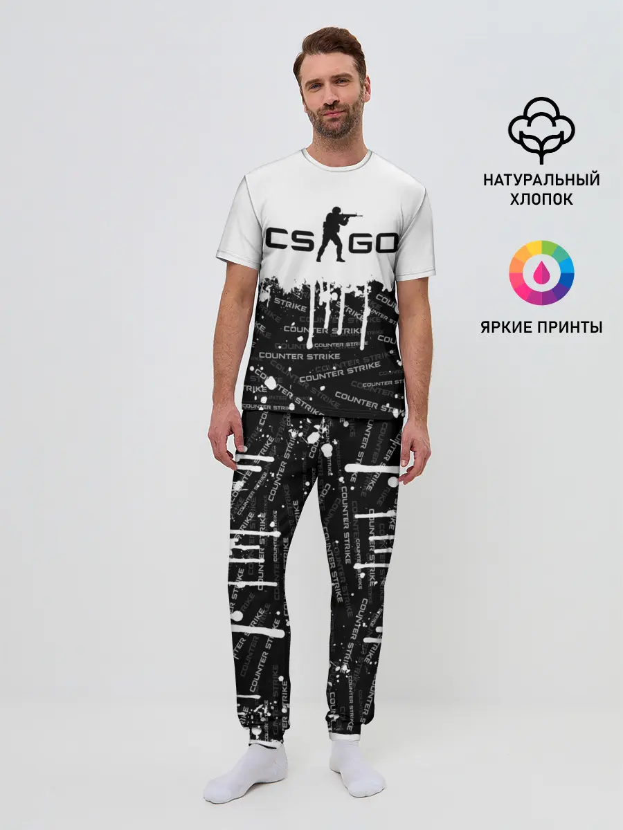 Мужская пижама с брюками / COUNTER STRIKE