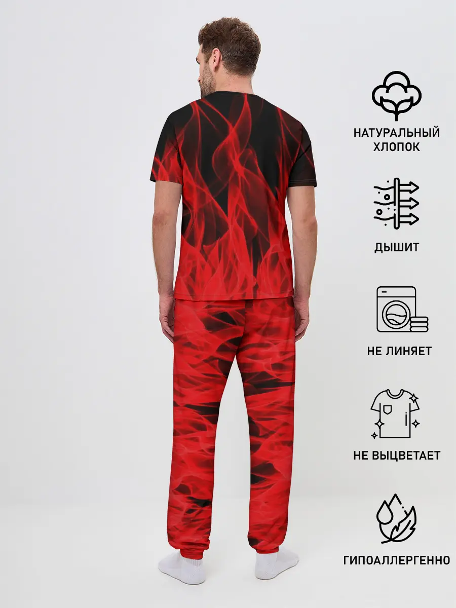 Мужская пижама с брюками / Главный герой Helltaker