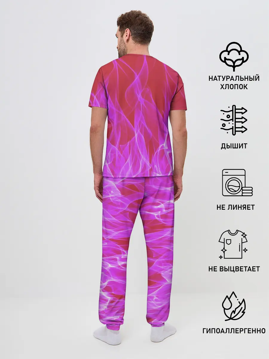 Мужская пижама с брюками / HELLTAKER. Модеус в огне