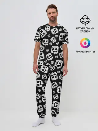 Мужская пижама с брюками / MARSHMELLO