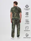 Мужская пижама с брюками / Рваный камуфляж ВДВ