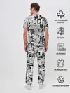 Мужская пижама с брюками / МОБ ПСИХО 100