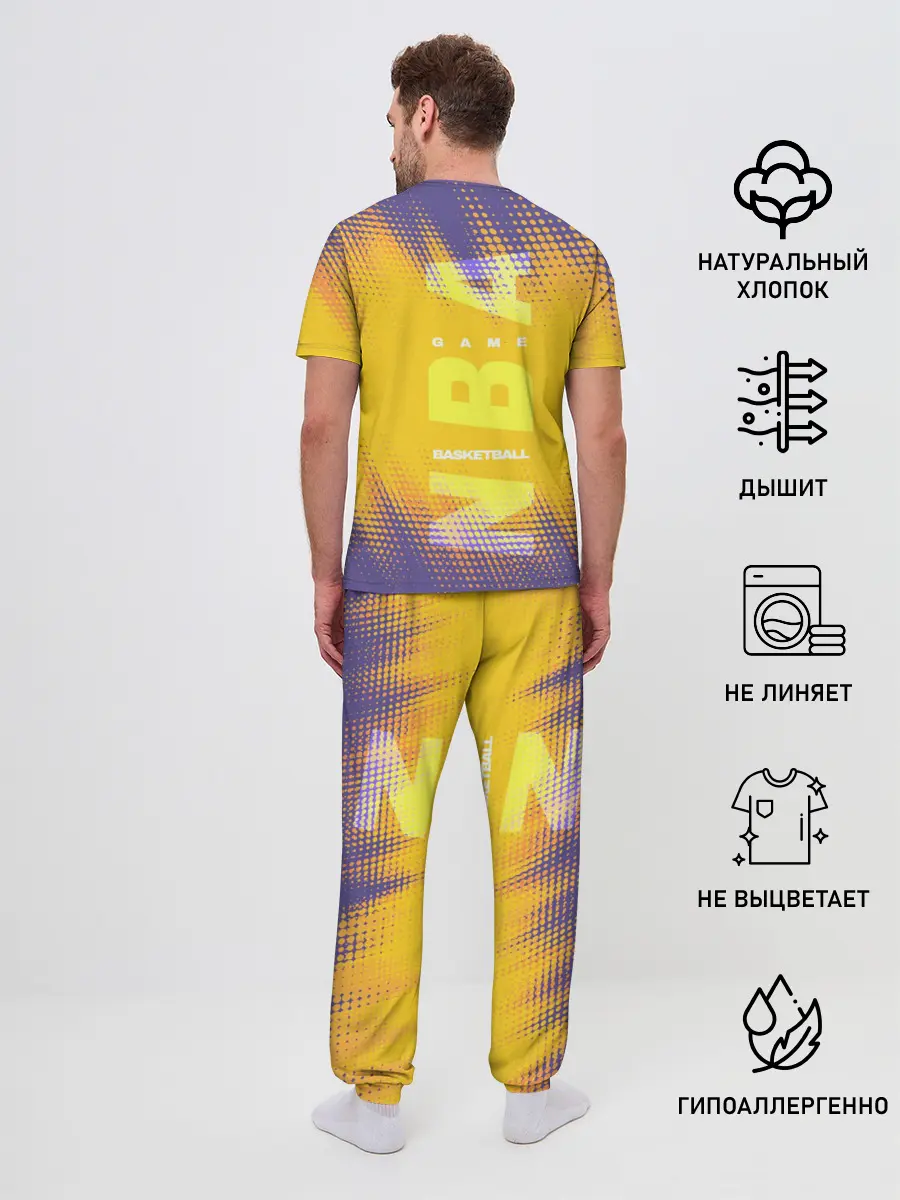 Мужская пижама с брюками / LeBron James