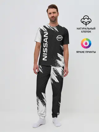 Мужская пижама с брюками / NISSAN