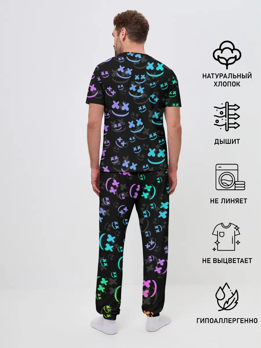 Мужская пижама с брюками / FORTNITE | MARSHMELLO