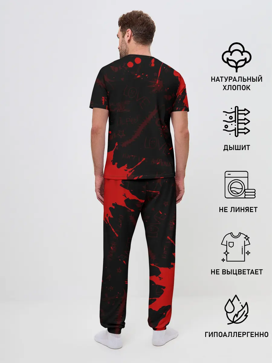 Мужская пижама с брюками / LIL PEEP / ЛИЛ ПИП