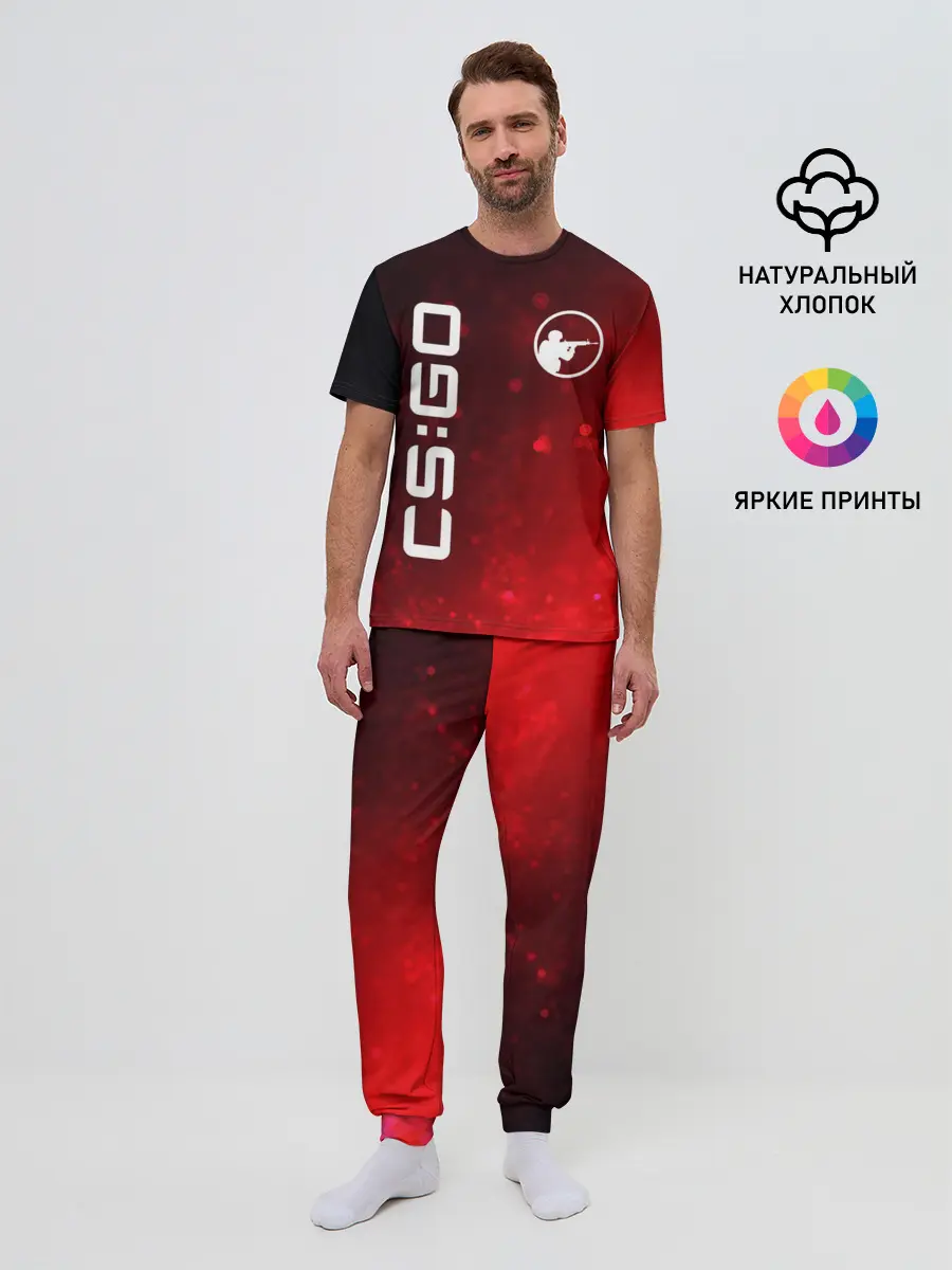 Мужская пижама с брюками / CS GO | КС ГО