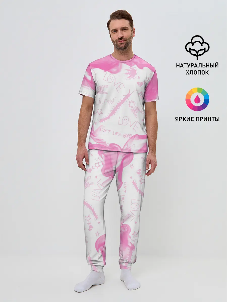 Мужская пижама с брюками / LIL PEEP / ЛИЛ ПИП