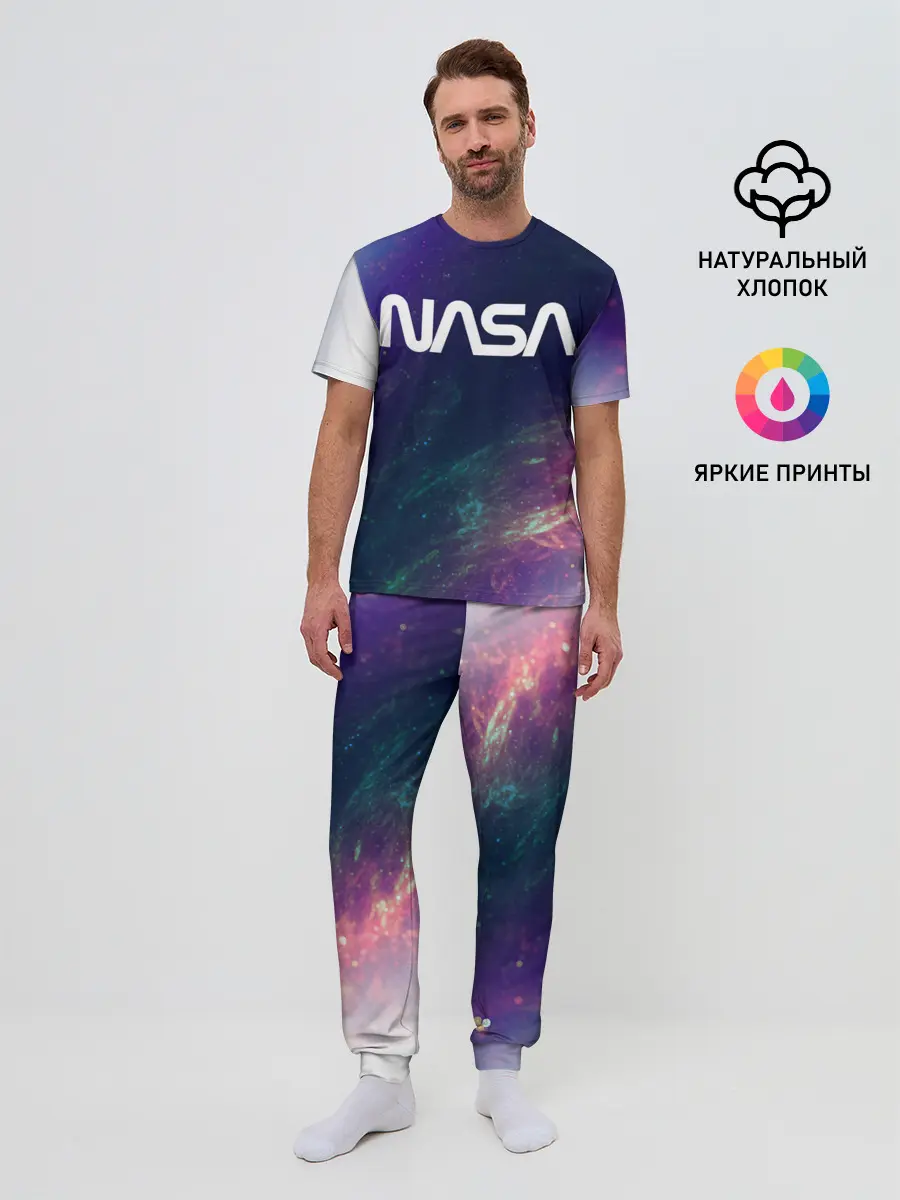 Мужская пижама с брюками / NASA / НАСА