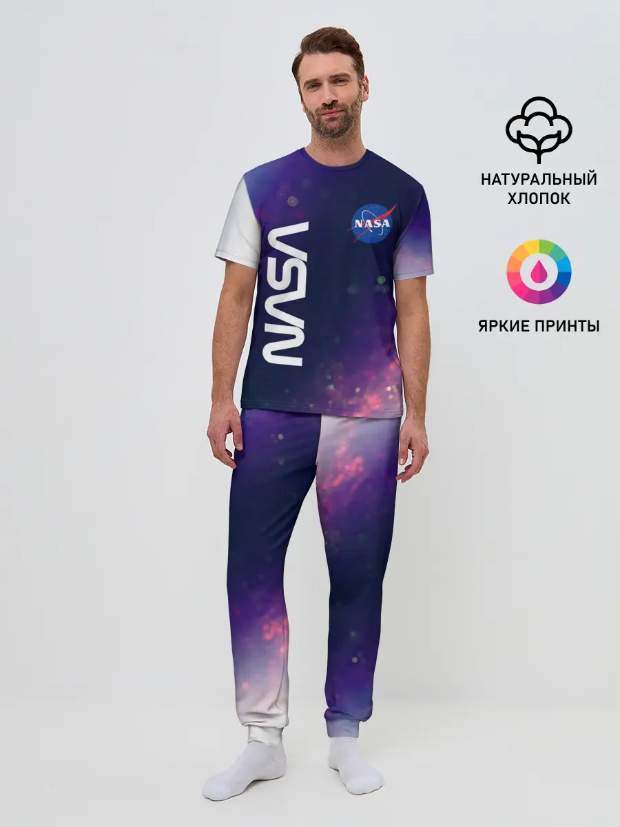 Мужская пижама с брюками / NASA / НАСА
