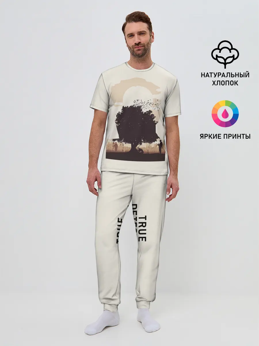 Мужская пижама с брюками / Настоящий детектив