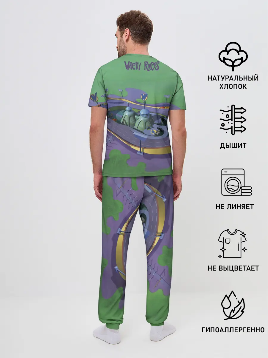 Мужская пижама с брюками / Penelope Pitstop