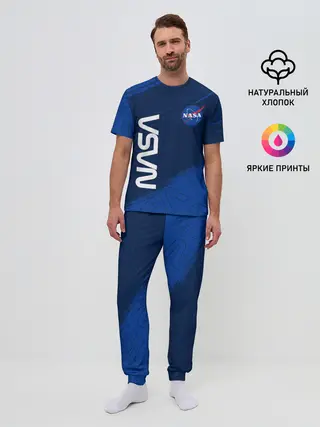 Мужская пижама с брюками / NASA / НАСА