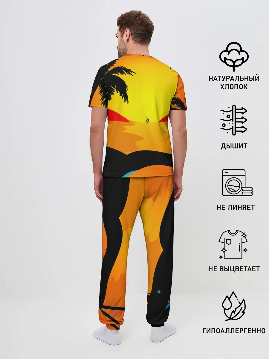 Мужская пижама с брюками / 6ix9ine Tekashi