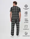 Мужская пижама с брюками / Diamonds Glitch