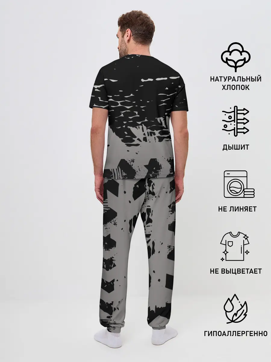 Мужская пижама с брюками / Slipknot