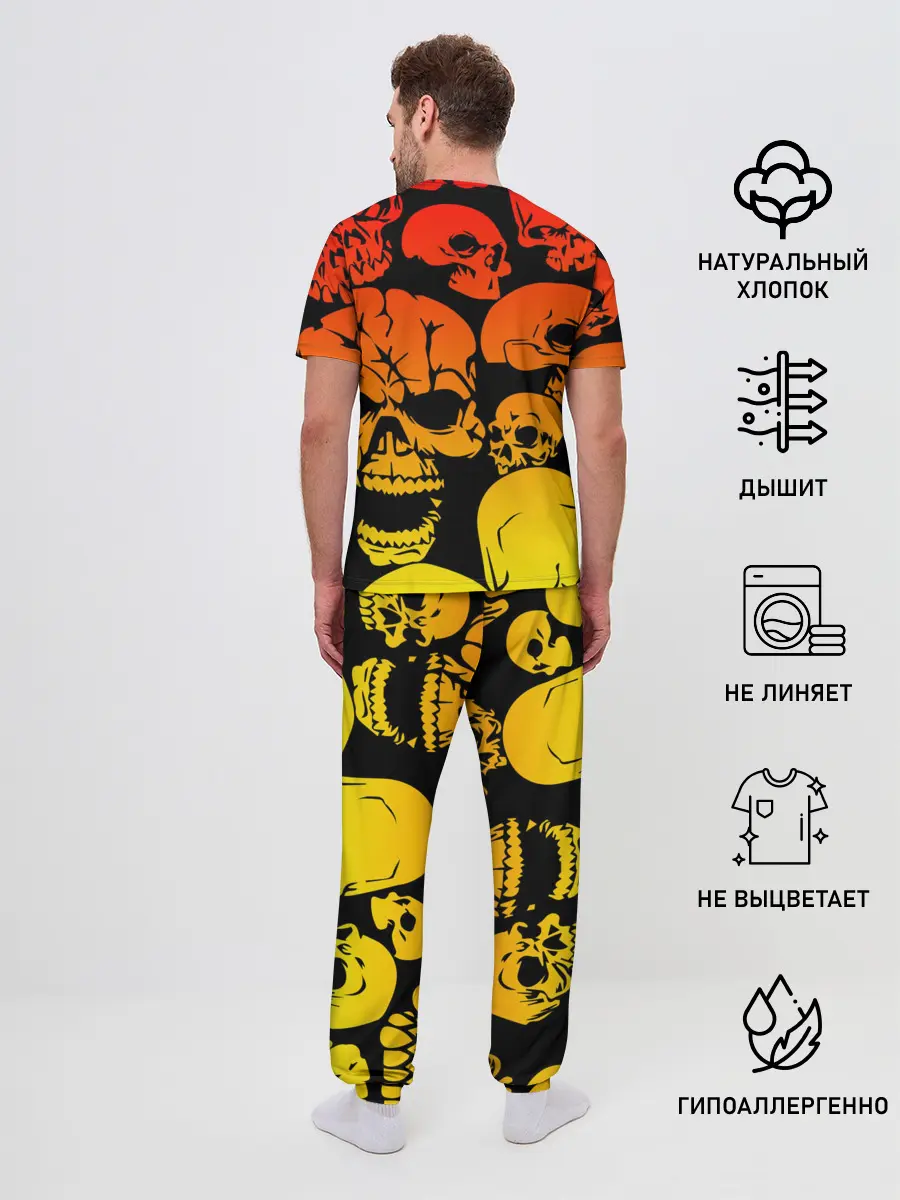 Мужская пижама с брюками / Slipknot