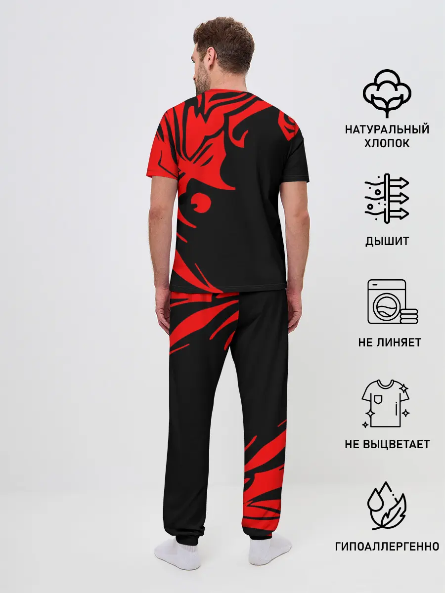 Мужская пижама с брюками / Slipknot