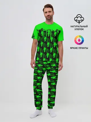 Мужская пижама с брюками / BILLIE EILISH