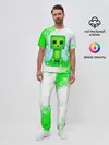 Мужская пижама с брюками / MINECRAFT CREEPER