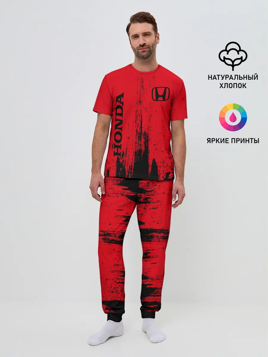 Мужская пижама с брюками / HONDA / ХОНДА