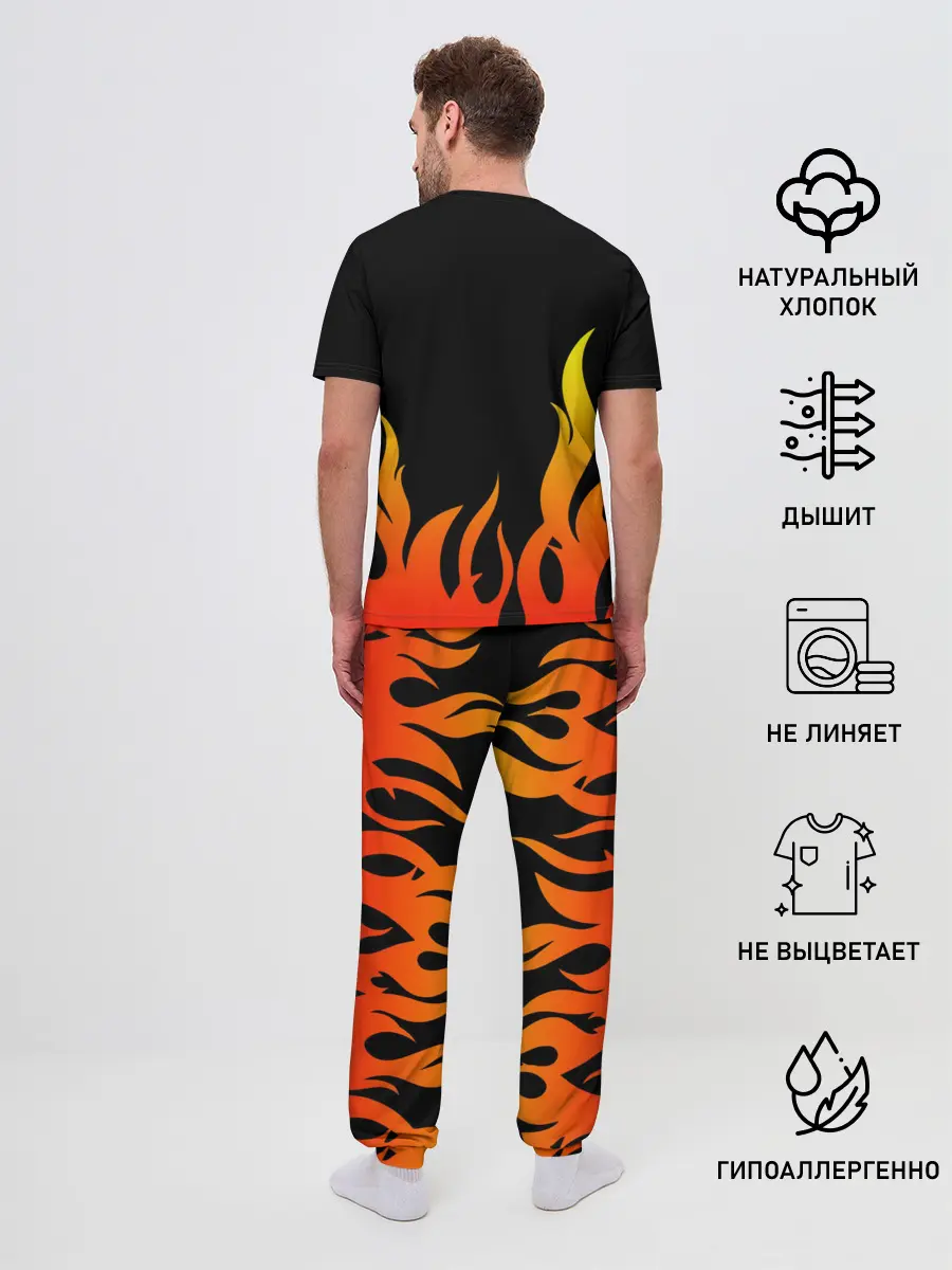 Мужская пижама с брюками / Fortnite