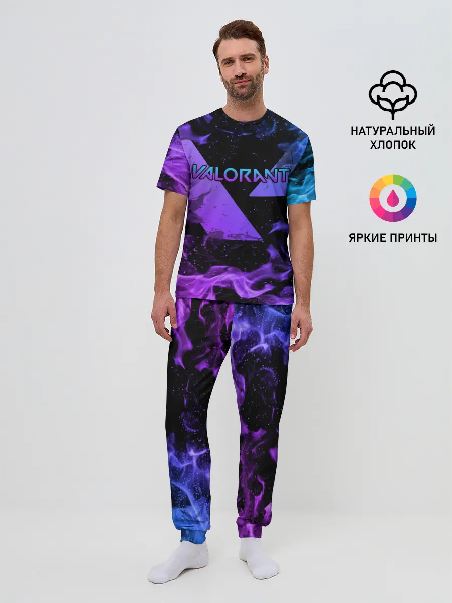 Мужская пижама с брюками / VALORANT