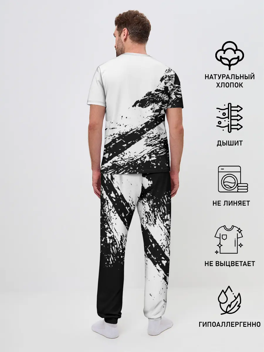 Мужская пижама с брюками / JoJo logo