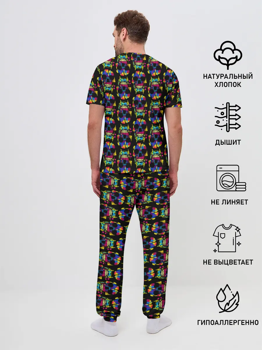 Мужская пижама с брюками / Pattern