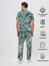Мужская пижама с брюками / Голографическая фольга