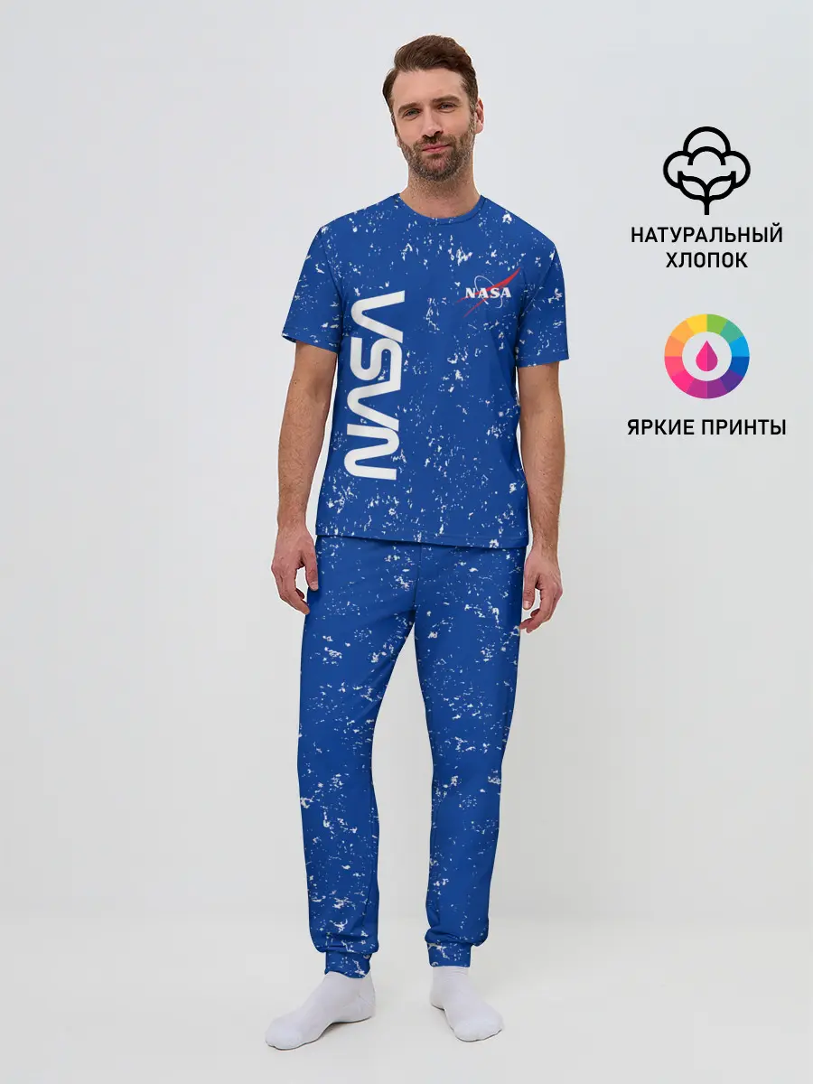 Мужская пижама с брюками / NASA / НАСА