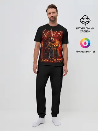 Мужская пижама с брюками / Slayer