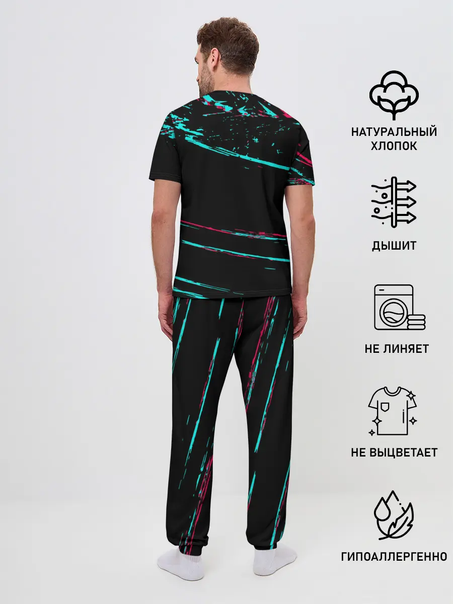 Мужская пижама с брюками / BTS