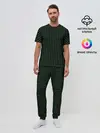 Мужская пижама с брюками / Бинарный код