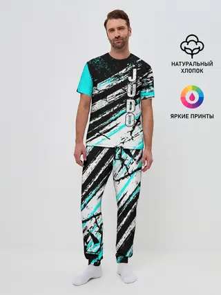 Мужская пижама с брюками / Judo
