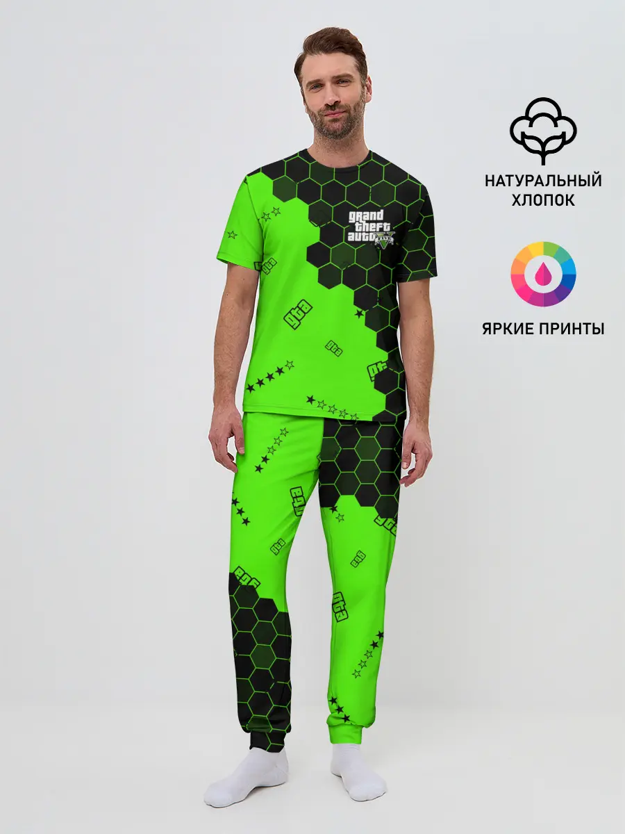 Мужская пижама с брюками / GTA 5 / ГТА 5