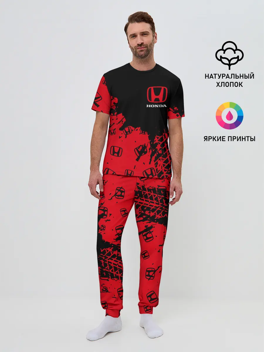 Мужская пижама с брюками / HONDA / ХОНДА