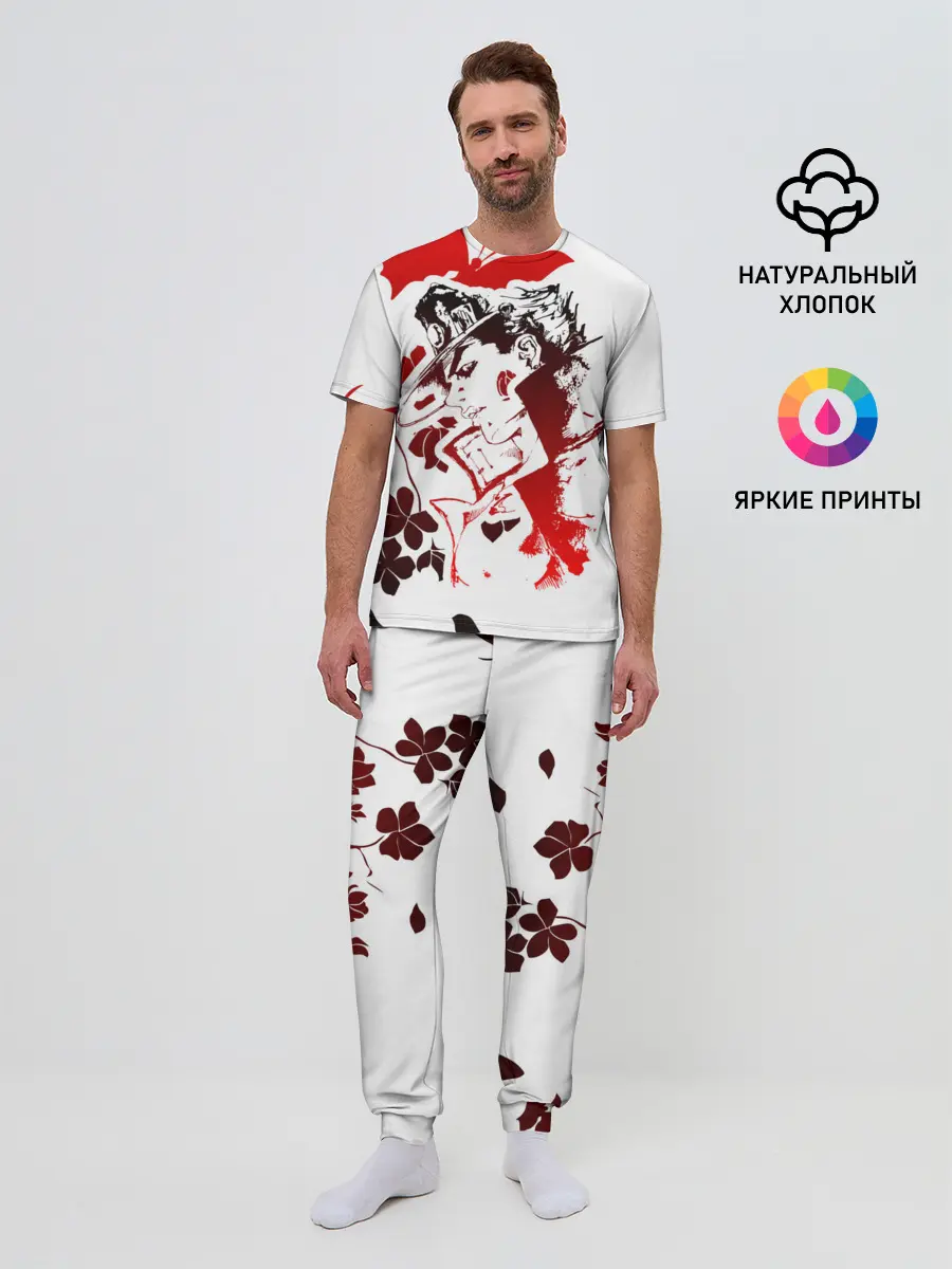 Мужская пижама с брюками / JoJo Bizarre Adventure