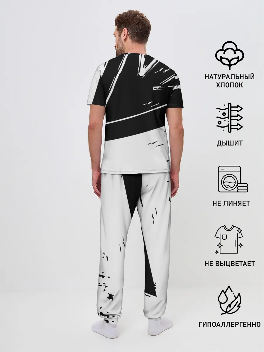 Мужская пижама с брюками / Made in USSR