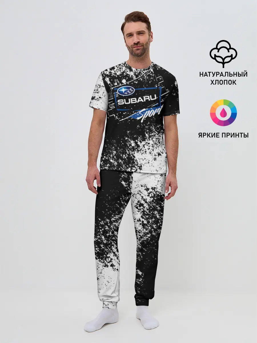 Мужская пижама с брюками / SUBARU SPORT