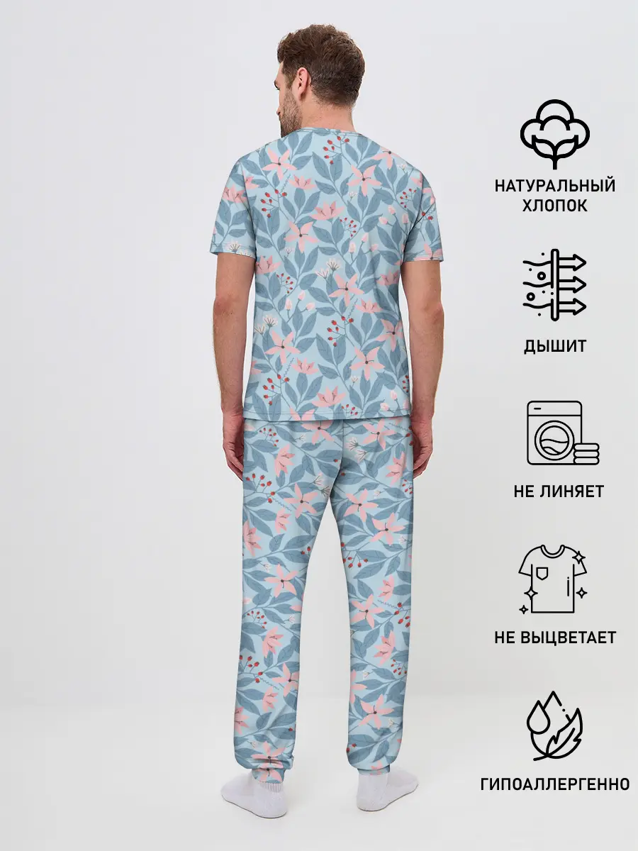 Мужская пижама с брюками / Художник. Пластический хирург