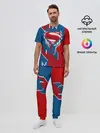 Мужская пижама с брюками / Знак Супермен