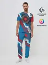 Мужская пижама с брюками / Cyborg logo