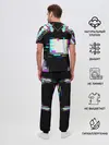Мужская пижама с брюками / Glitch VHS