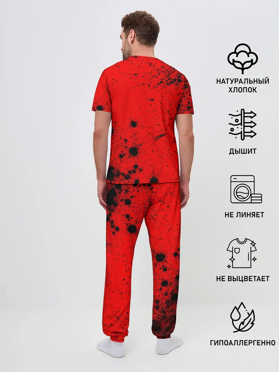 Мужская пижама с брюками / MARILYN MANSON / М. МЭНСОН