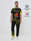Мужская пижама с брюками / CYBERPUNK 2077.